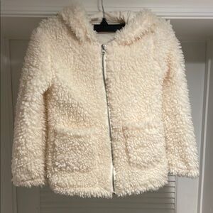 Cozy Kids' Sherpa Jacket - Cream
